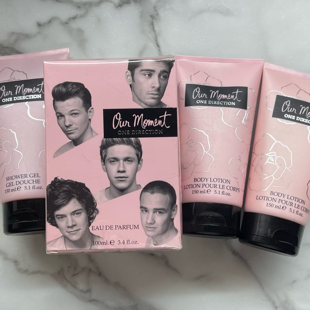 Our Moment One Direction 3.4oz with Body Lotion & Shower Gel
